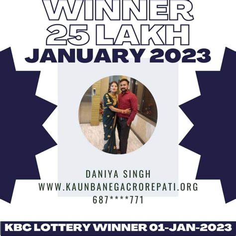 kbc lottery winner list 2023 .